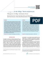 Patogénesis de Vitíligo. Teoría Autoinmune: Pathogenesis of Vitiligo. Autoimmune Theory