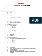 Contractor Business Plan Sample PDF