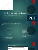 El Texto Instructivo