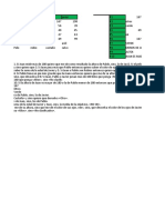 Análisis de datos personales comparativos