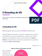 O Branding de EB: Employer Branding: Pilares E Gestão Da Marca Empregadora