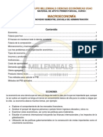 MACROECONOMÍA, Primer Parcial