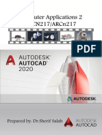 AutoCAD 3D Interface and Modeling