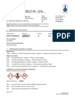 Ácido Fluorhídrico 48 - 51% HDS-0125 Completa