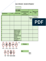 Ficha de Analisis de Riesgo - Bioquimica I