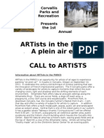 ARTists in The PARKS Info Sheet-1