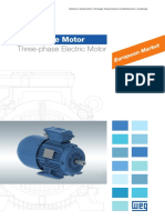 WEG w22 Brake Motors European Market 50051533 Brochure English Web PDF