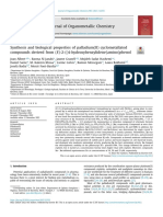 Synthesis and Biological Properties of Palladium (II) Cyclometallated Compounds Derived From (E) - 2 - ( (4-Hydroxybenzylidene) Amino) Phenol