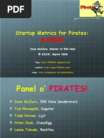 Download Startup Marketing Metrics for Pirates Aarrr  by LeverItP SN6300532 doc pdf