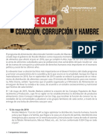 4 AÑOS DE CLAP: COACCIÓN, CORRUPCIÓN Y HAMBRE