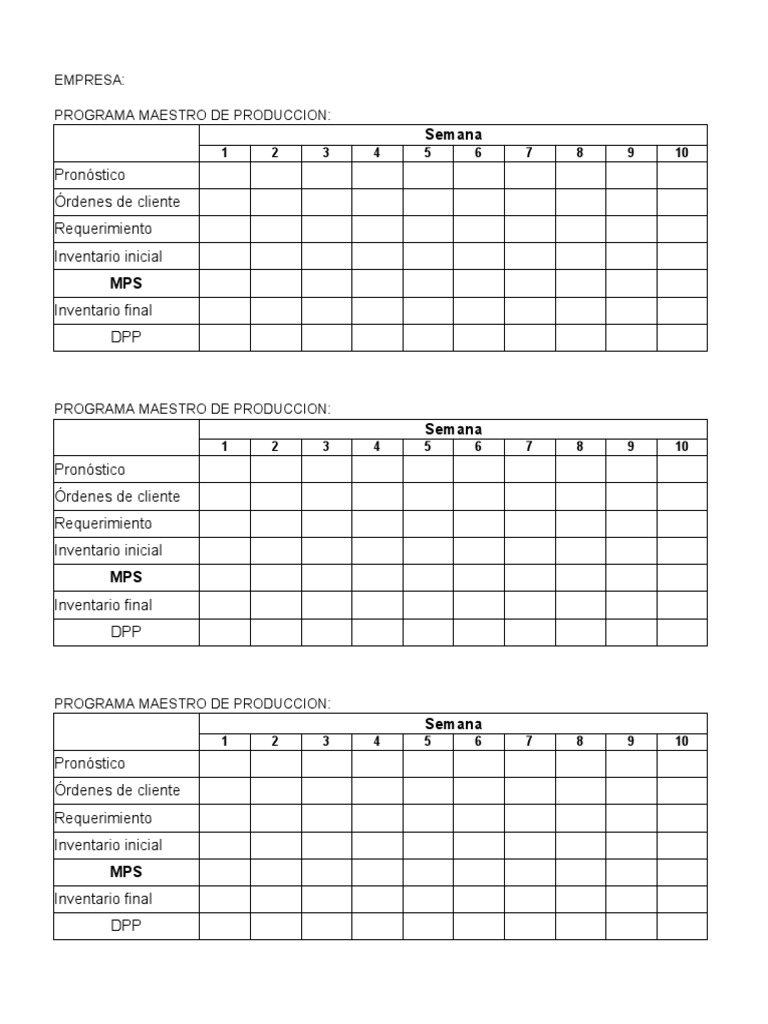 Formato. MPS | PDF