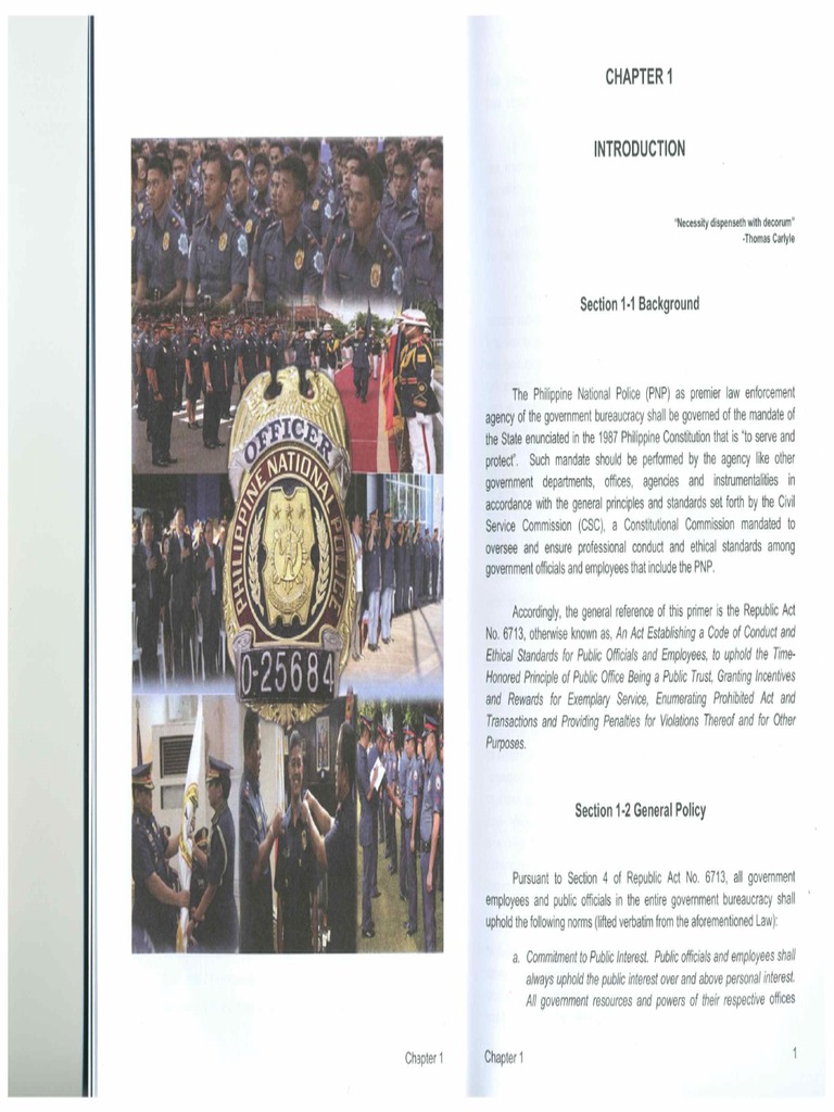 Primer On Personnel Decorum | PDF