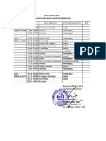 JADWAL KEGIATAN KEMAH