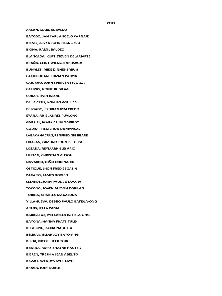 Zeus Word | PDF | Sports et loisirs