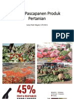 Susut Pascapanen Produk Pertanian PDF
