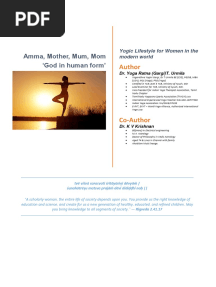 Mother Article Revised in WORD v5.4