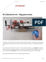 RC Submarine 4.0 - Blog Post Series - Brick Experiment Channel PDF