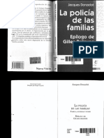 Donzelot Policia de Las Familias PDF