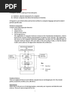 Class Notes - Computer Hardware