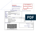 Geomecanix Spa R.U.T.:76.838.013-9 Factura Electronica Nº77