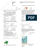 Soal PTS Kelas 3 Tema 1 Sub 3-4