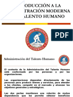 Tema #1 Administración Moderna Del Talento Humano