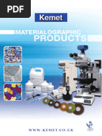 Kemet Flat Lapping and Polishing Catalogue | PDF | Abrasive | Diamond
