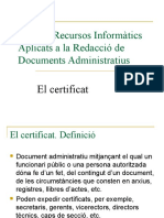 Disseny Certificat