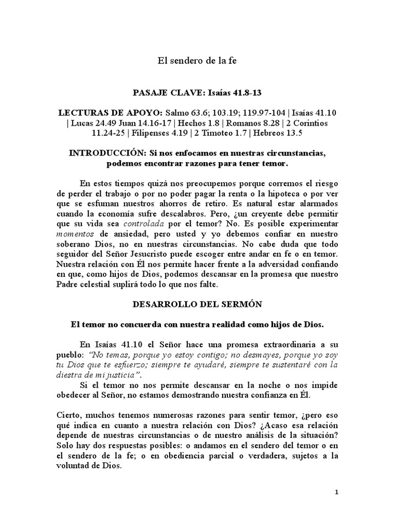El Sendero de La Fe | PDF | Dios | espíritu Santo