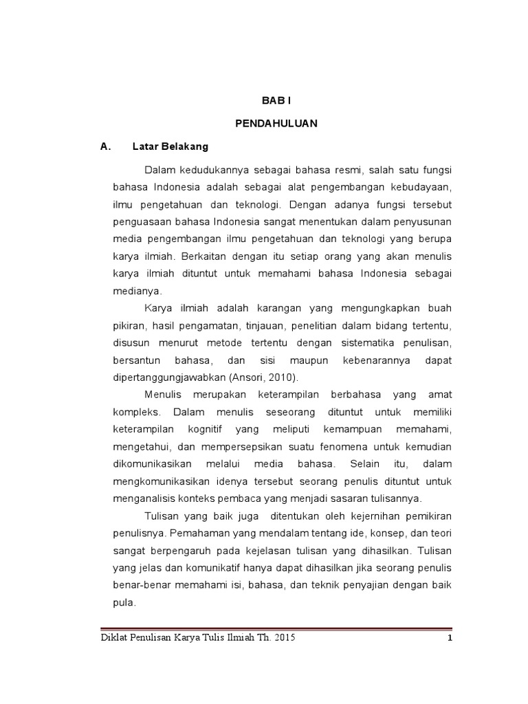 Bahasa Ilmiah | PDF
