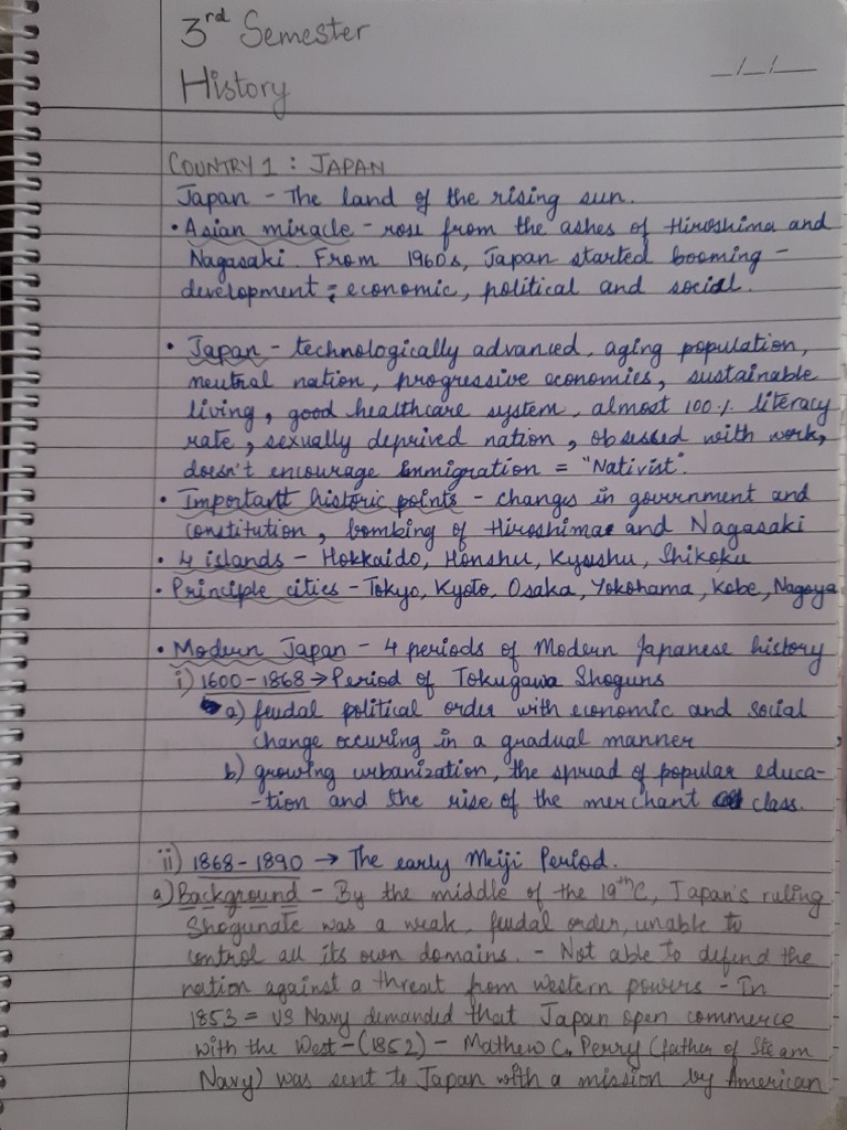Notes - History Sem 3 PDF | PDF | Études des langues étrangères