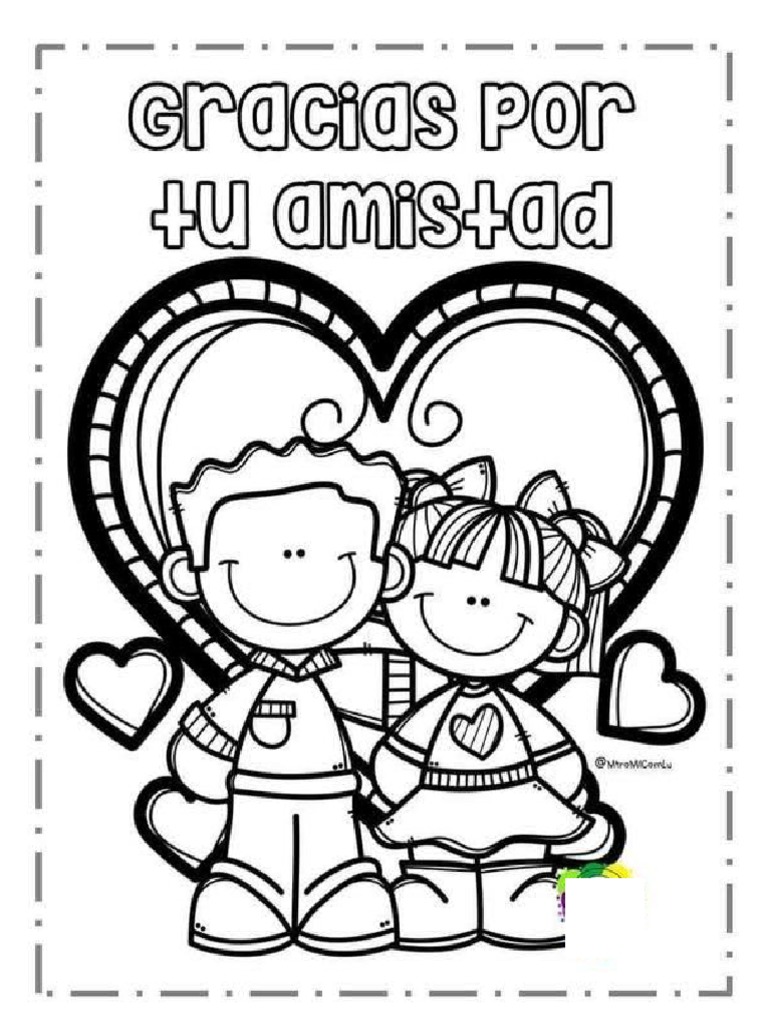 Dibujos de La Amistad | PDF