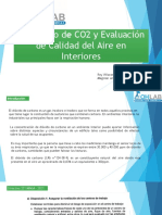 Monitoreo CO2 Calidad Aire Interiores
