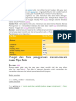 Tipe Data C++ PDF