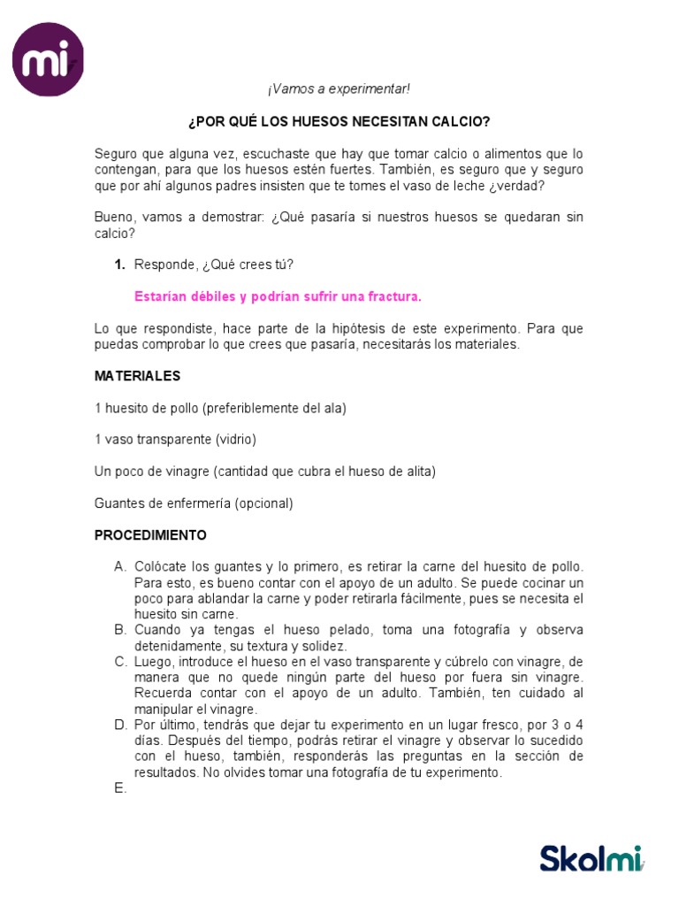 Experimento Ciencias Naturales Pdf