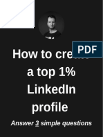 How To Create A Top 1 - LinkedIn Profile