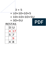 Tercer Año Basico Restas para Hacerr