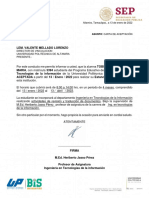 Carta de Aceptaciã N Estancias 2 Frida TobÃ - As Enero-Abril 2022 PDF