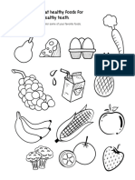 Choose The Healthy Foods PDF