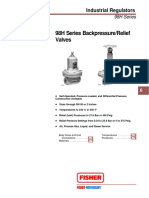 98H Series Backpressure/Relief Valves: Industrial Regulators