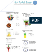 English Test Basic