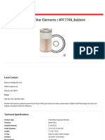 PF7748 - Baldwin - Baldwin - Diesel Fuel Filter Elements - Baldwin
