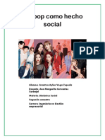 El Kpop Como Hecho Social