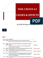 Task 2 Block 45 Causes Effects PDF