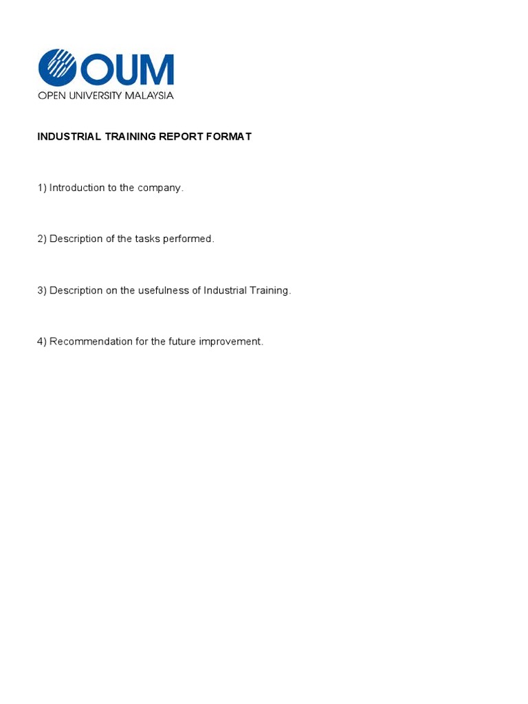 4 - Industrial Training Forms | PDF