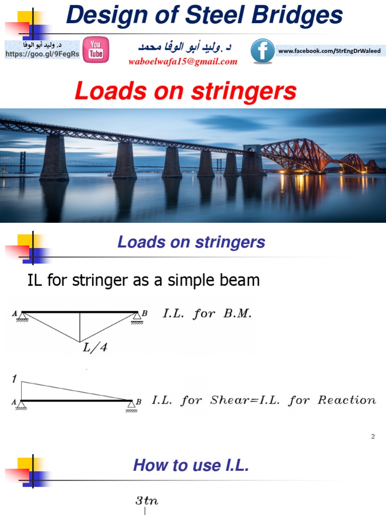 Loads on Steel Bridge Stringers | PDF | Shear Stress | Physical Sciences