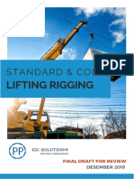 Standard & Code Pekerjaan Lifting Rigging - Draft For Review