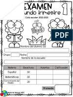 Examen TRIMESTRE Dos