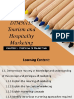 Tourism and Hospitality Marketing: Chapter 1: Overview of Marketing