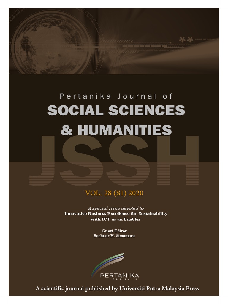 VOL. 28 (S1) 2020: A Special Issue Devoted To | PDF | Academic Journal ...